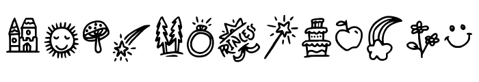 Pixie Ring Extra Font LOWERCASE