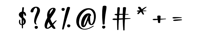 Pixie Script Font OTHER CHARS