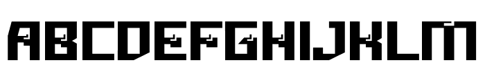 Pkocks Font LOWERCASE