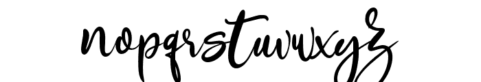 Planet Script Font LOWERCASE