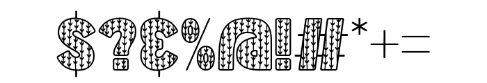 Plant Love Font OTHER CHARS