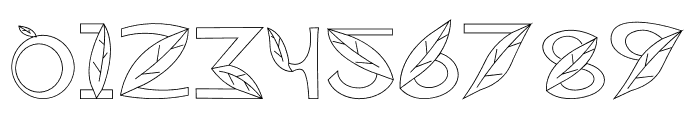 Plant-Zumby Font OTHER CHARS