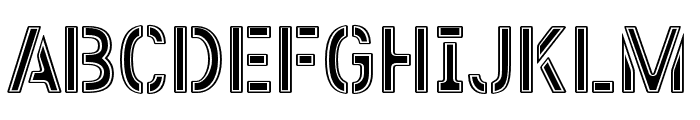 Platsten Regular Font LOWERCASE