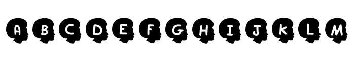Play Afro Regular Font LOWERCASE