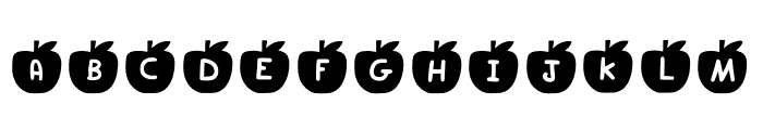 Play Apple Regular Font UPPERCASE