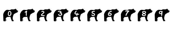 Play Bear Regular Font OTHER CHARS