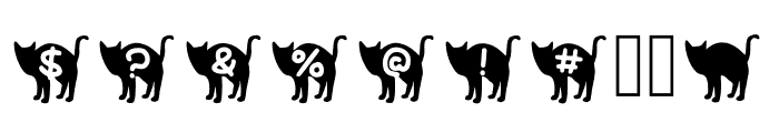 Play Black Cat Font OTHER CHARS