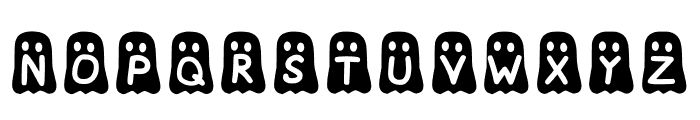 Play Ghost Regular Font LOWERCASE
