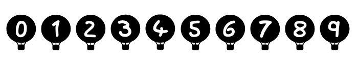 Play Hot Air Balloon Regular Font OTHER CHARS