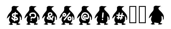 Play Penguin Regular Font OTHER CHARS
