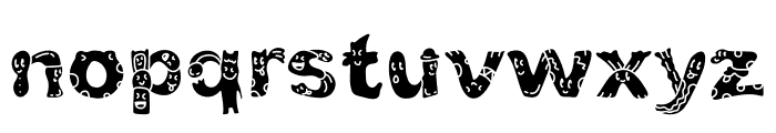 Play Toon Font LOWERCASE