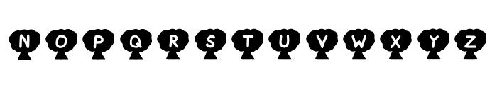 Play Tree Font UPPERCASE