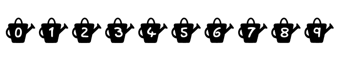Play Watering Can Regular Font OTHER CHARS