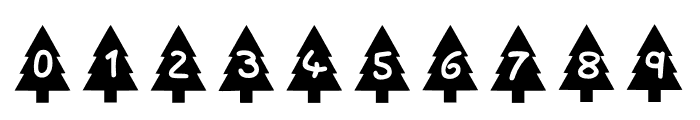 Play Xmas Tree Font OTHER CHARS