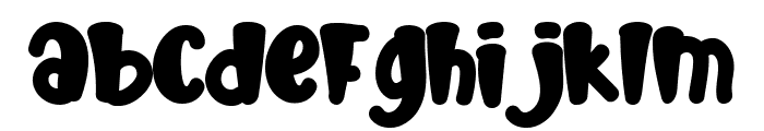 Play game Font LOWERCASE