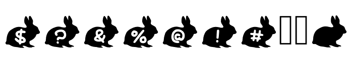 Play_Bunny Regular Font OTHER CHARS