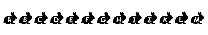 Play_Bunny Regular Font UPPERCASE