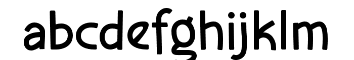 PlayfallRounded-Regular Font LOWERCASE