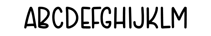 Playful Comic Regular Font UPPERCASE