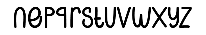 Playful Comic Regular Font LOWERCASE