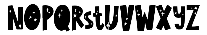 Playful Time Star Font LOWERCASE