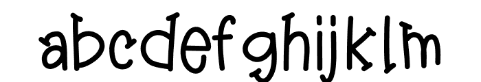 Playful Font LOWERCASE
