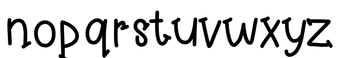 Playful Font LOWERCASE
