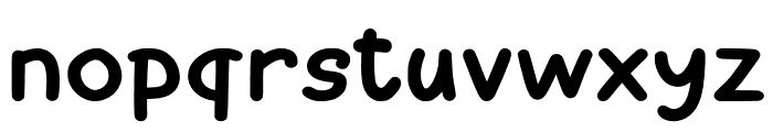 Playfully Font LOWERCASE