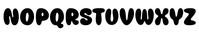 Playing Bubbles Font UPPERCASE