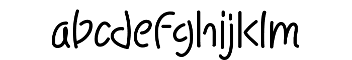 Playnoway Regular Font LOWERCASE