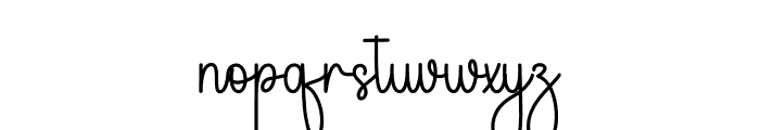 Pleasure Font LOWERCASE