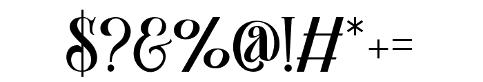 Plesantha-Regular Font OTHER CHARS