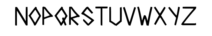 Plester Punk Regular Font UPPERCASE