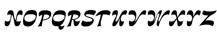 Plinko Italic Font LOWERCASE