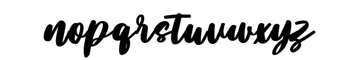 Plotwist Font LOWERCASE