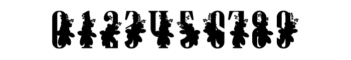 Plumeria Monogram Font OTHER CHARS
