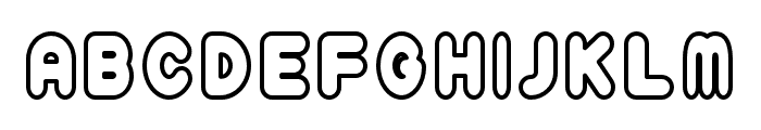 Plump-Ish Medium Font UPPERCASE