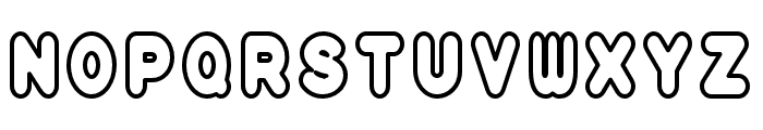 Plump-Ish Medium Font UPPERCASE