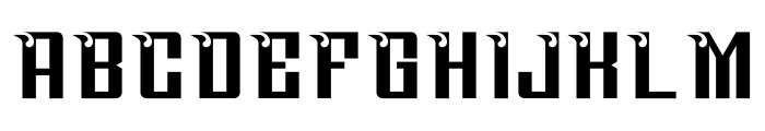 Plunkers Font UPPERCASE