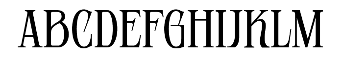 Pocapops Serif Font LOWERCASE