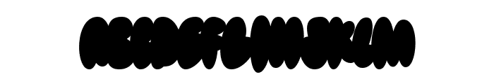 Pocapops Solid Font UPPERCASE