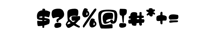 Pocka-Regular Font OTHER CHARS