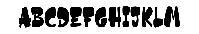 Pocka-Regular Font UPPERCASE