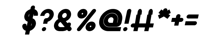 Pocket Bold Italic Font OTHER CHARS