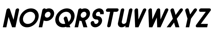 Pocket Bold Italic Font UPPERCASE