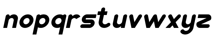 Pocket Bold Italic Font LOWERCASE