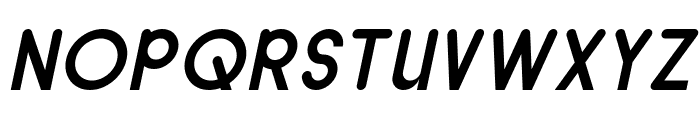 Pocket Italic Font UPPERCASE