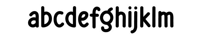 Podboy Font LOWERCASE