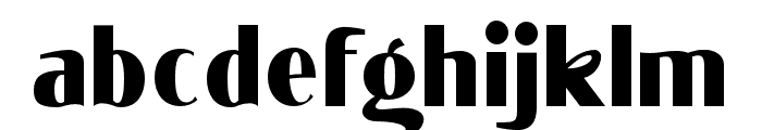 Podiefa-Regular Font LOWERCASE