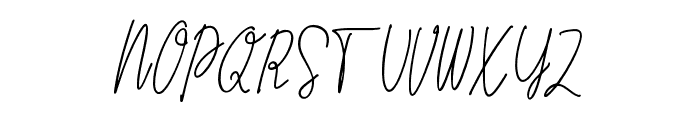 Pofukyso Regular Font UPPERCASE